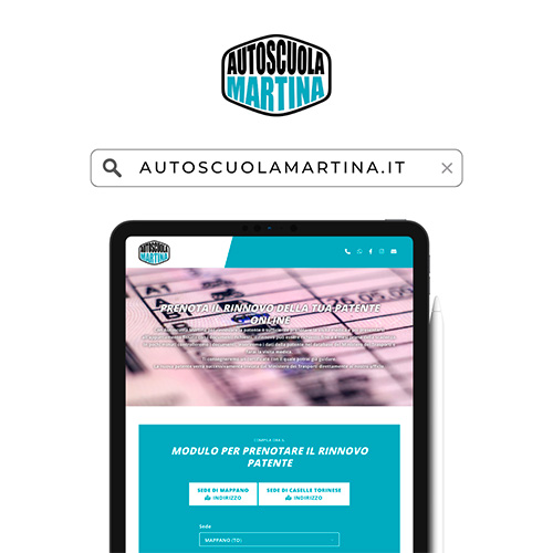 Copertina case study Autoscuola Martina