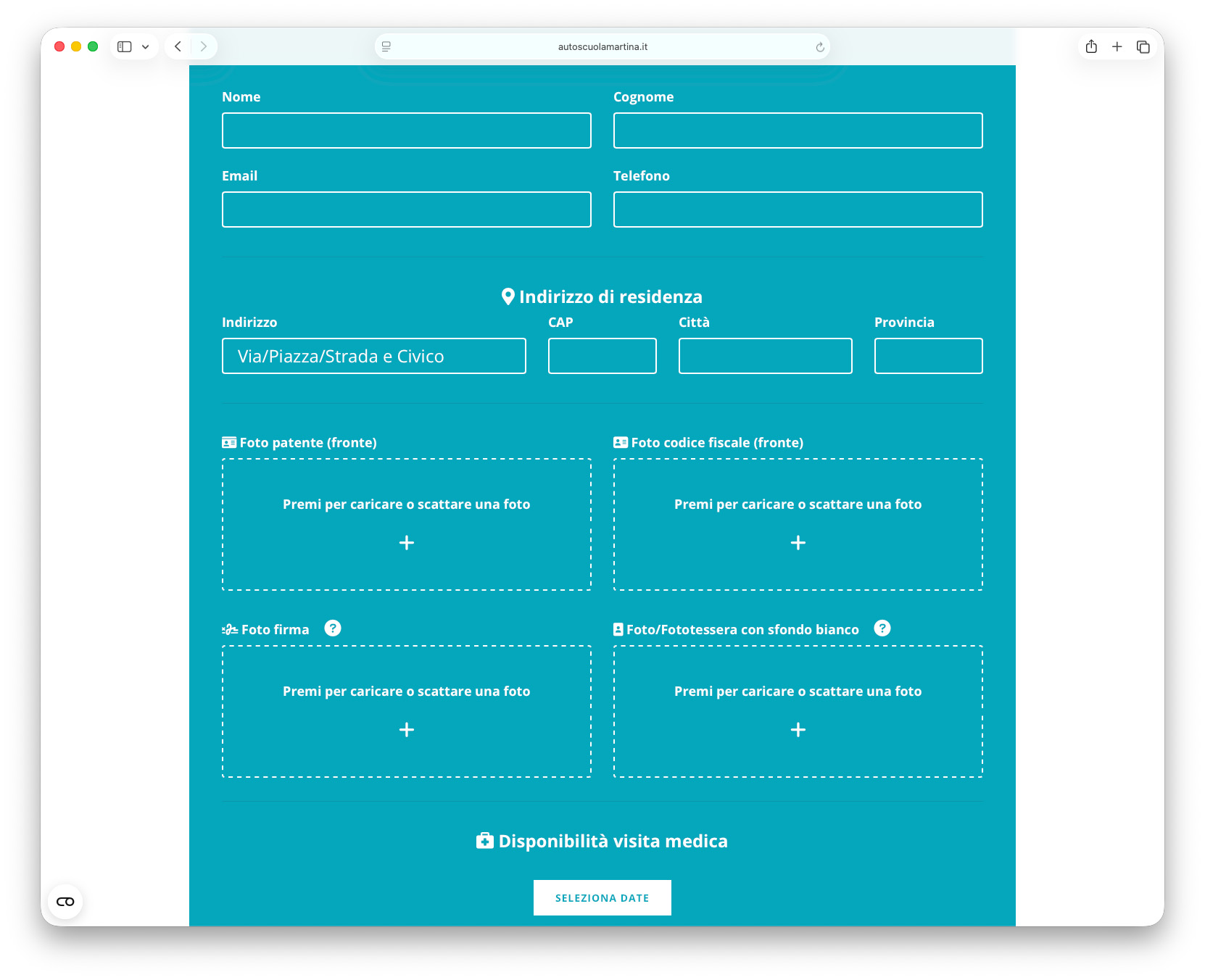 Immagine mockup