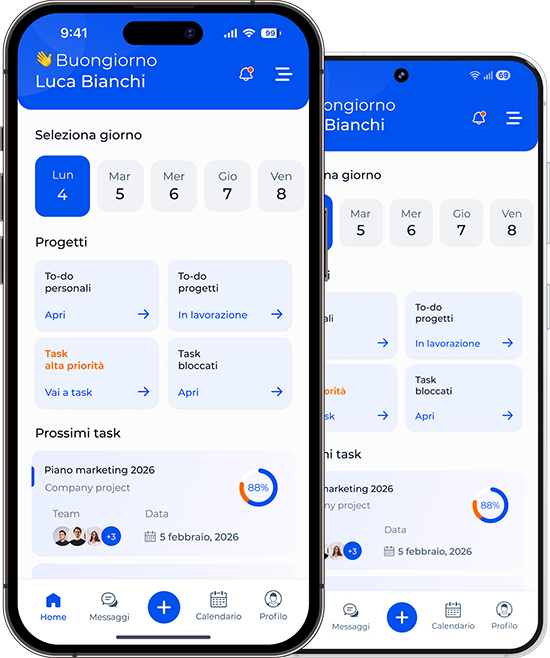 Mockup app iOS Android