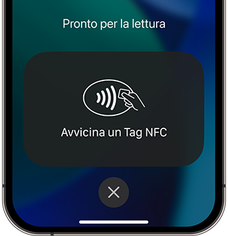 Mockup app NFC e RFID