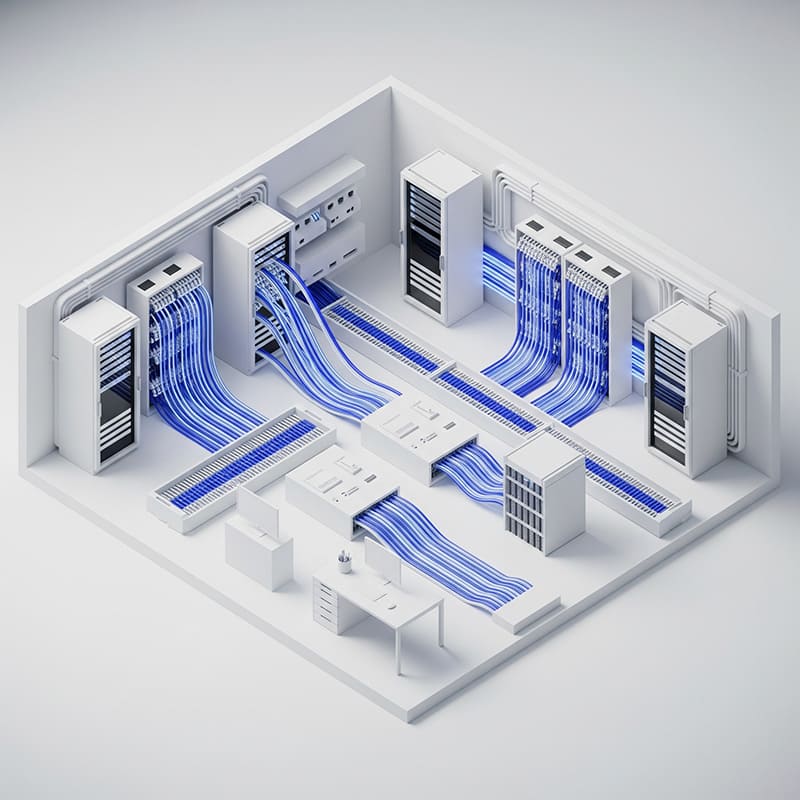 Illustrazione - Cablaggio strutturato